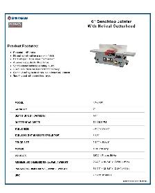 Benchtop Jointer - Photo 5