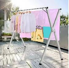 Brand New Stainless Steel Expandable Clothes Drying Rack $29