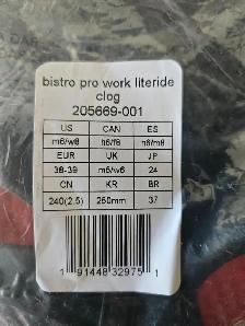 Crocs Bistro Pro Work LiteRide shoes, slip ons - Photo 4