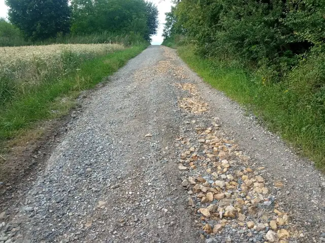 Crushed 3/4' Road Base - Firm Footing for Gravel Lanes & Paths