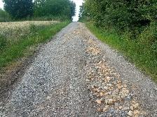 Crushed 3/4' Road Base - Firm Footing for Gravel Lanes & Paths