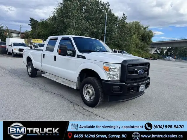 2015 Ford F-250 Crew Cab / 8 Ft Long Box / 4x4