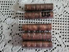 Pièces de 1 cent américain et canadien 250 PIÈCES