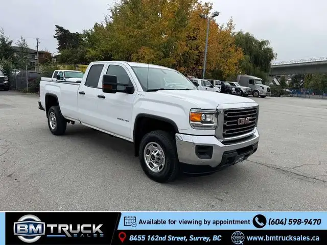 2017 GMC Sierra 2500HD Double Cab / 8 Ft Long Box / 4x4