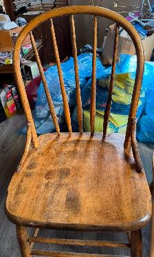 Six Antique Bow Back Chairs - Photo 3