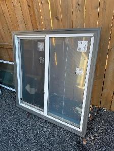 Brand new vinyl slider windows