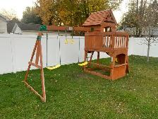 Cedar Summit Kids Swing Set - Photo 2