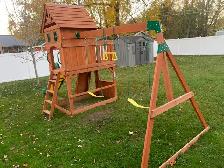 Cedar Summit Kids Swing Set - Photo 4
