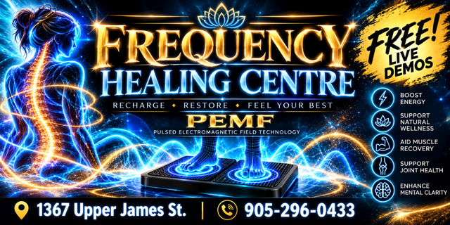 ⚡ FREQUENCY HEALING CENTRE – EXPERIENCE THE FUTURE OF WELLNESS!