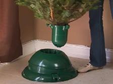 Support pivotante pour sapin de Noël naturel - Photo 4