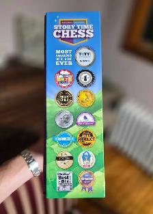 NEW - Story Time Chess - board game - Unpunched - Photo 3