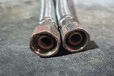 12' STAINLESS BRAIDED FAUCET SUPPLY LINES – PAIR – $5 - Photo 4