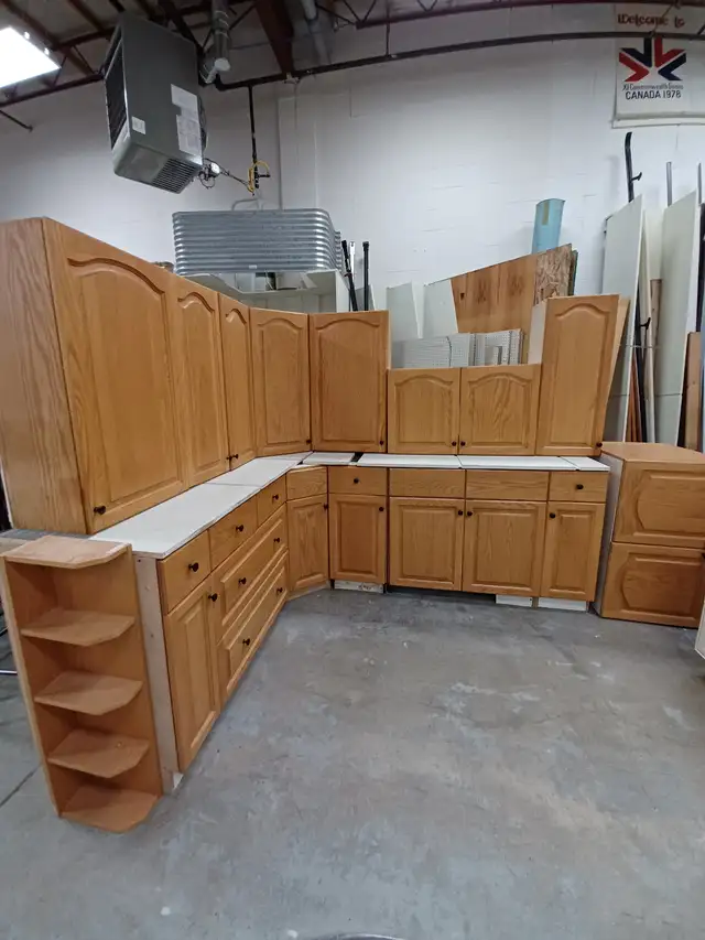 Kitchen Cabinets- Oak