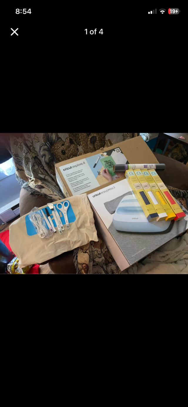 Cricut explore 4 and easy press 3