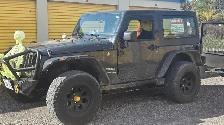 2018 JK jeep wrangler 2 door spot  v6 automatic 4x4