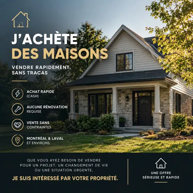 VOUS ENVISAGIEZ DE VENDRE?