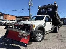 2017 Ford Super Duty F-450 DRW 4X4 DIESEL-9.5FT DUMP BOX-WESTERN