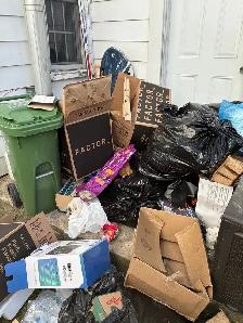 woman with pick up truck avail. for junk & garbage removal
