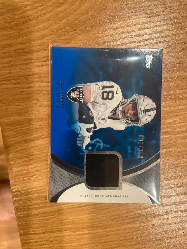 Jack bech patch card