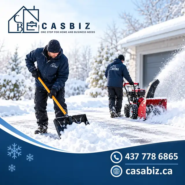 Snow removal : residential/Commercial
