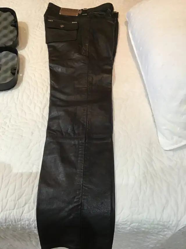 GENUINE HARLEY DAVIDSON NOS LINED LEATHER PANTS
