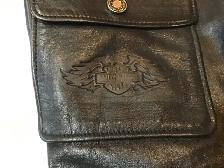 GENUINE HARLEY DAVIDSON NOS LINED LEATHER PANTS - Photo 6