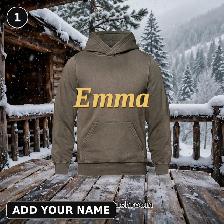 Custom Embroidered Hoodie — No Minimum | Name or Logo | Brodé - Photo 4