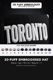Custom Embroidered Hats — Trucker, Dad Hat, 3D Puff | Min 10 Pcs - Photo 4