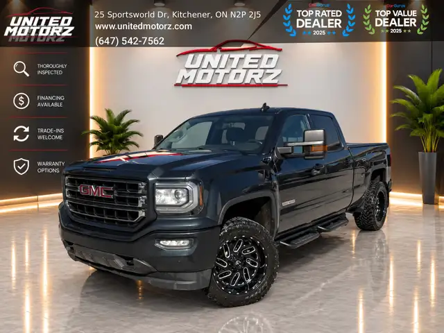 2018 GMC Sierra 1500 SLE Z71 ELEVATION CREWCAB 4WD 5.3L V8~SAFET