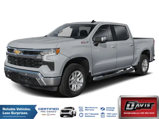 2025 Chevrolet Silverado 1500 LT Crew Cab Short Box 4-Wheel Driv