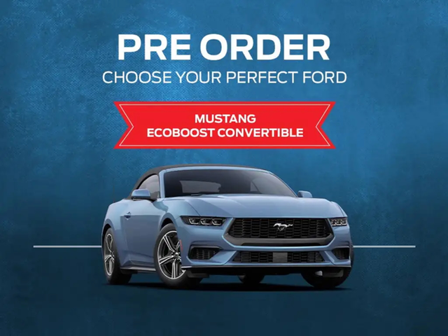 2027 Ford Mustang Ecoboost Convertible