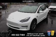 2022 Tesla Model 3 model 3 rwd panoramic navigation white seats