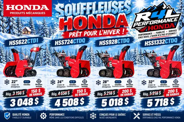 souffleuse Honda