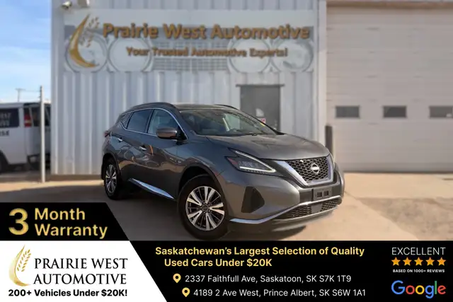 2023 Nissan Murano AWD S | Reverse Camera | Heated Seat