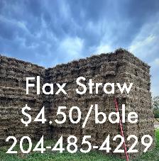 Flax Straw Bales (Septic Bales)