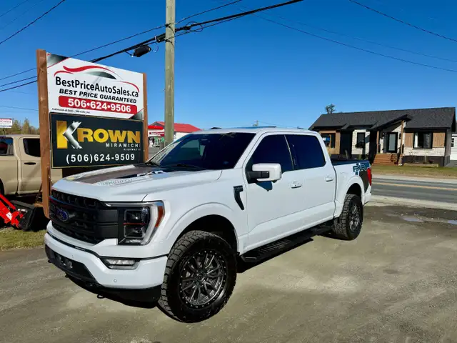 2022 Ford F-150 LARIAT! 5.0L! CLEAN CARFAX! PANO ROOF! CERTIFIED