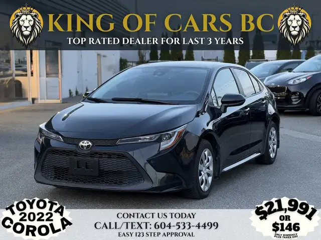 2022 TOYOTA COROLLA