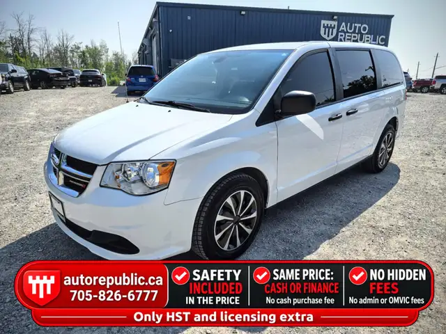 2019 Dodge Grand Caravan SE Certified Well Maintained