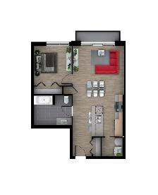 1 or 2 bedrooms for lease ALL INCLUDED - Photo 8