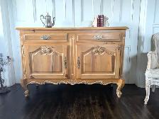 Vintage French Country Buffet Cabinet