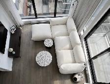 104" Marenco Style Modular Sofa w/ Ottoman - Photo 5