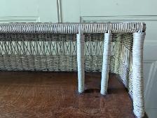 Antique Wicker Desk and Chair - Photo 6