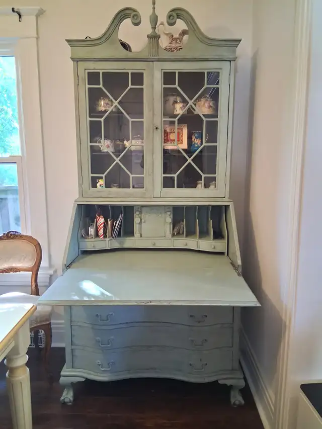 Antique Secretary Cabinet