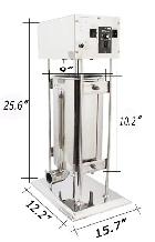 110V 10L Electric Sausage Stuffer Meat Filler 304SS 153087 - Photo 2