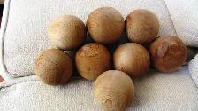 HAND MADE CEDAR BALLS (8)
