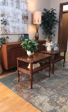 Mid century. Tables d'appoint / tables de chevet / Buffet TECK T - Photo 10