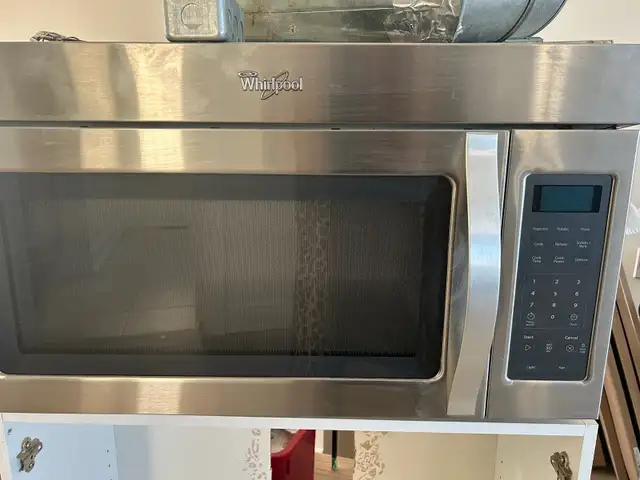 MICROWAVE-OVER THE COUNTER-$50