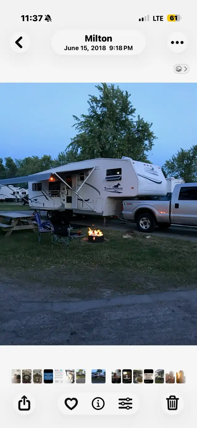 2006 Palameno Thoroughbred 29 Foot 5th Wheel