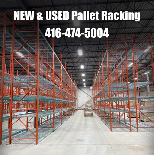 NEW and USED Pallet Racking Warehouse Storage Rack Shelving