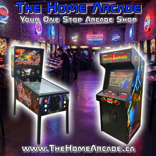 Home Arcade, Virtual Pinball and Driving Cabinets